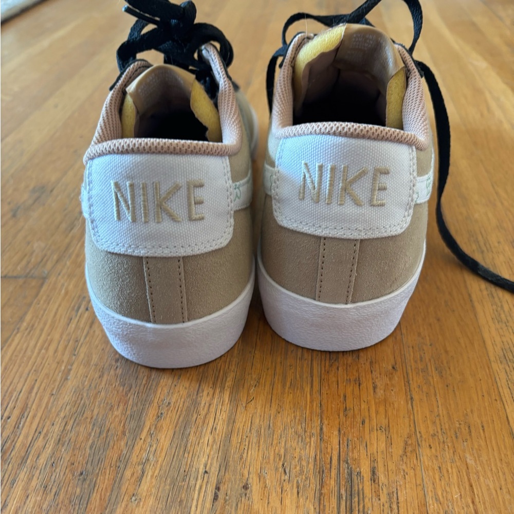 Nike Beige and White  Sneakers